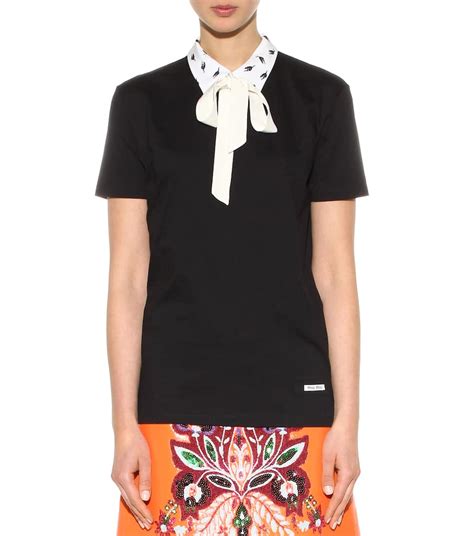 miu miu collared shirt|michael miu tops.